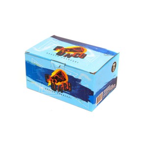 Уголь кокосовый Crown Punch 1 кг (72 шт), большой кубик